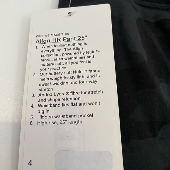 Lululemon align leggings - Picture 2 of 3